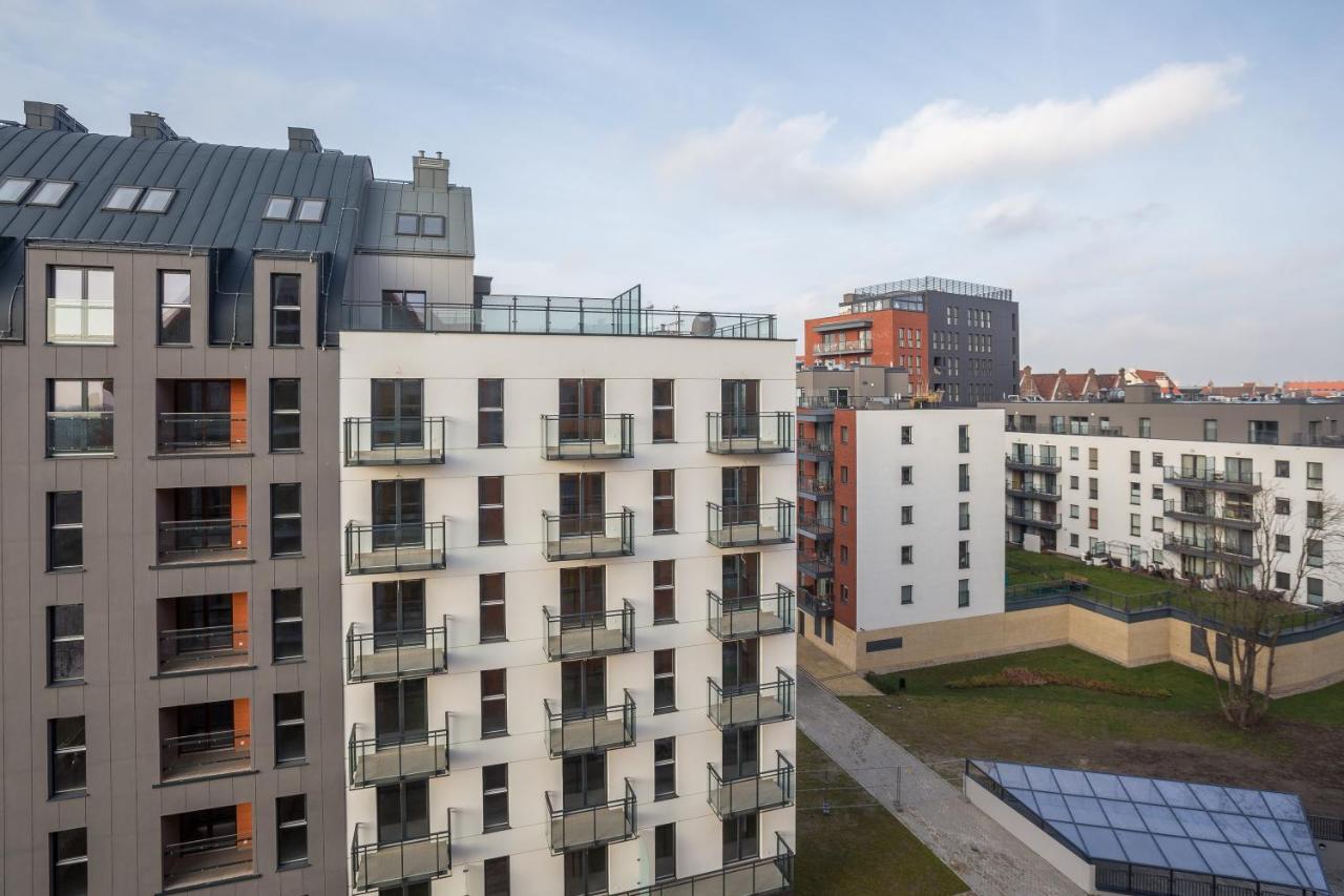 3-Rooms Apartment With Balcony By The Oldtown Gdansk Luaran gambar