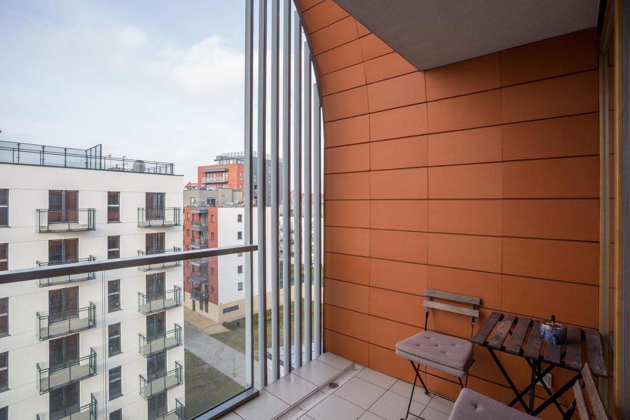 3-Rooms Apartment With Balcony By The Oldtown Gdansk Luaran gambar